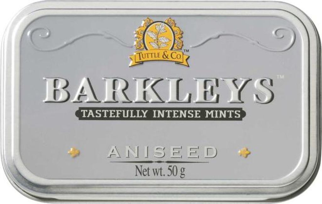 Barkleys Aniseed Pastillen mit Anis Geschmack in einer Produktbild 