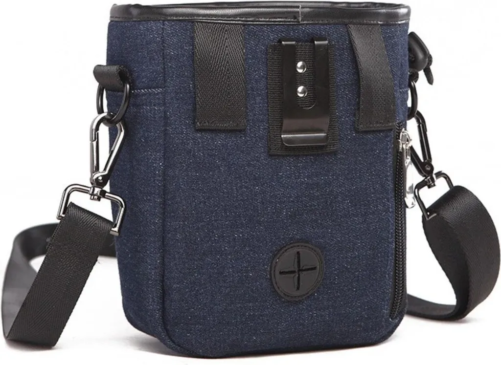 Borsa Porta Snack INF Denim - L'Eleganza nell'Addestramento Canino - 1