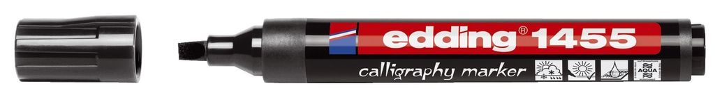 EDDING Kalligrafie-Marker 1455 schwarz Immagine del prodotto 