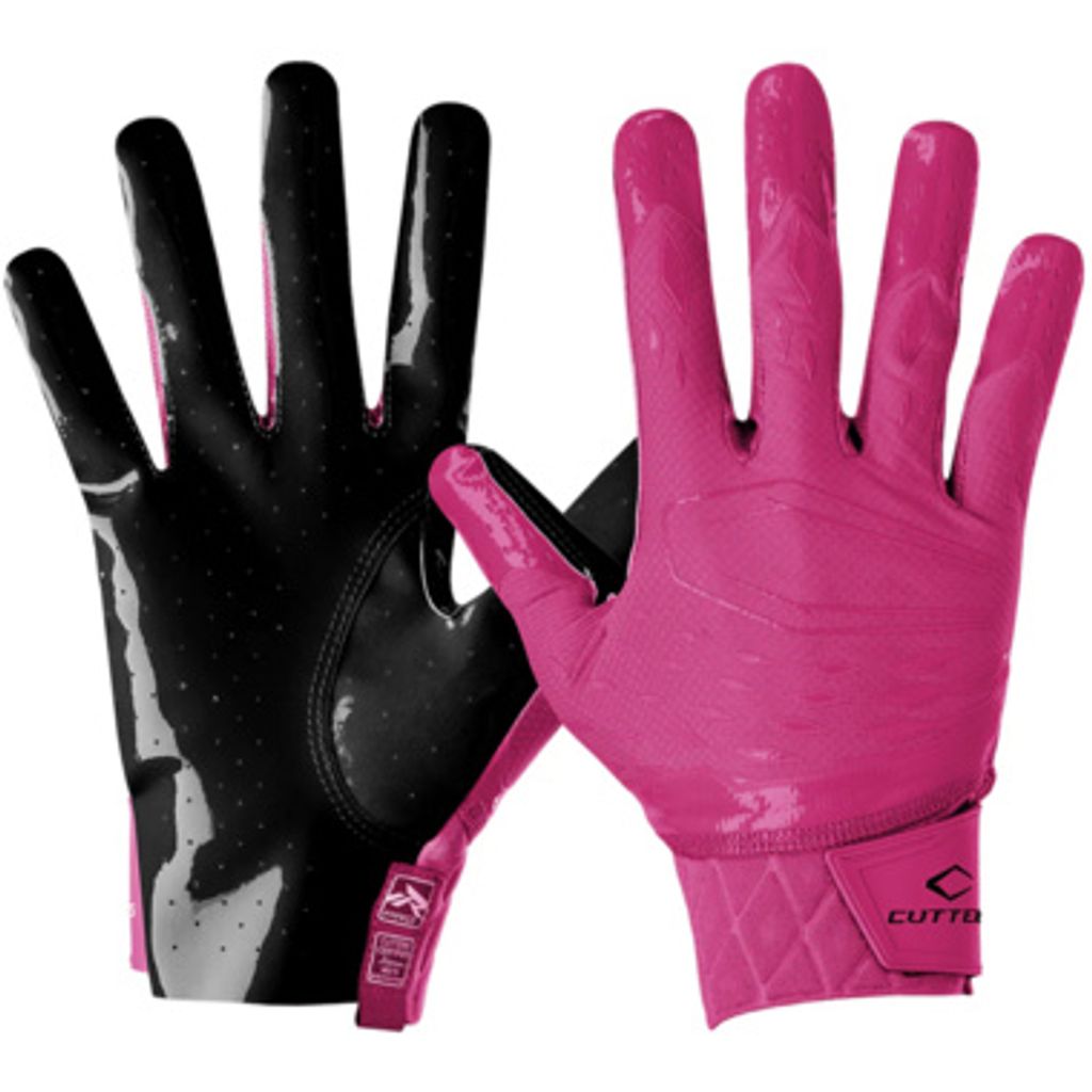 Cutters CG10440 Rev Pro 5.0 Receiver Gloves Solid L Pink American Football Artikel