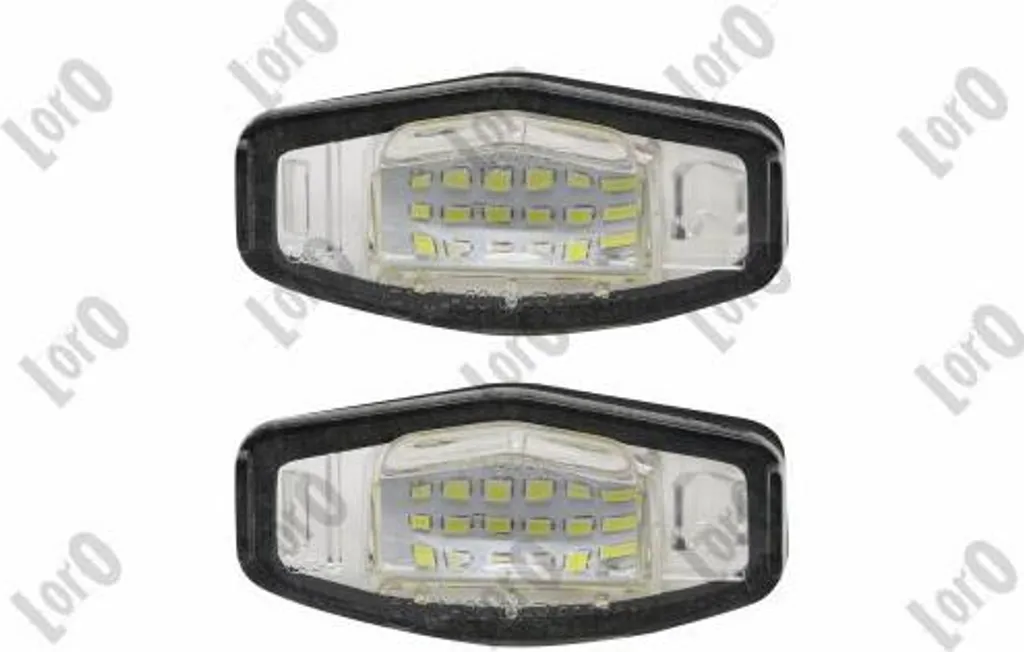 Luce Targa LED ABAKUS L18-210-0002LED per Honda 34100S0A013 Original
