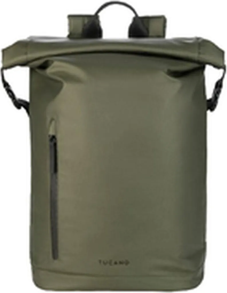 Tucano Rollo BKROL15-VM Verde: Zaino Laptop 15.6 Design Minimale