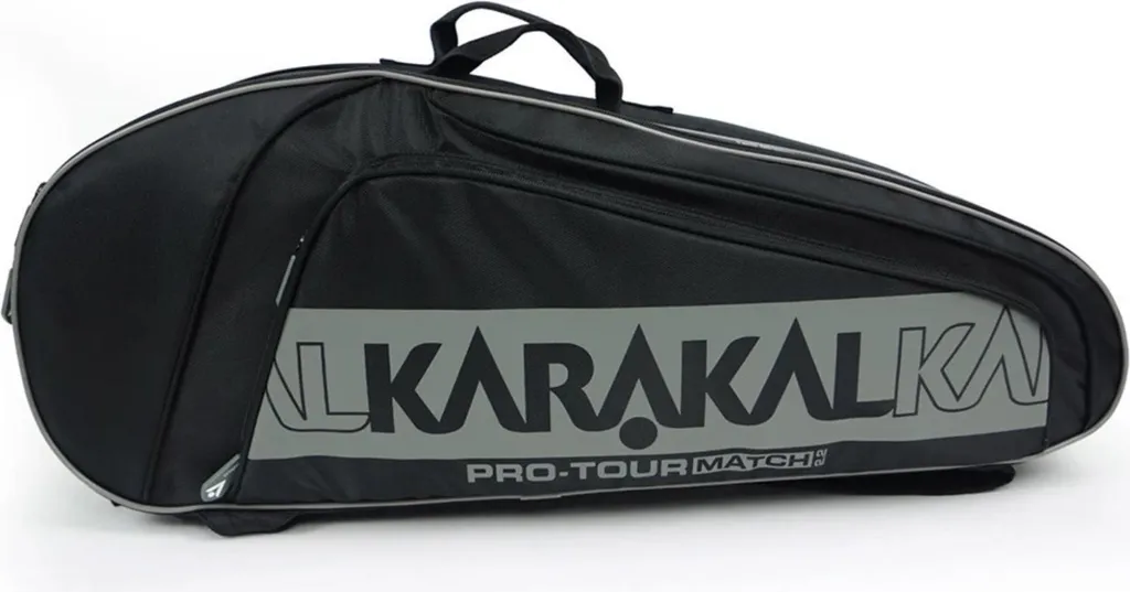 Sac de squash Karakal KZ97953 noir à compartiments isothermes