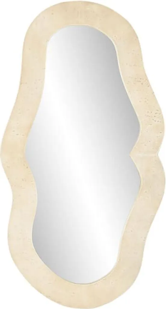 Miroir Mural Gris Antistatique 66x119 cm pour Illuminer Intérieur Gris
