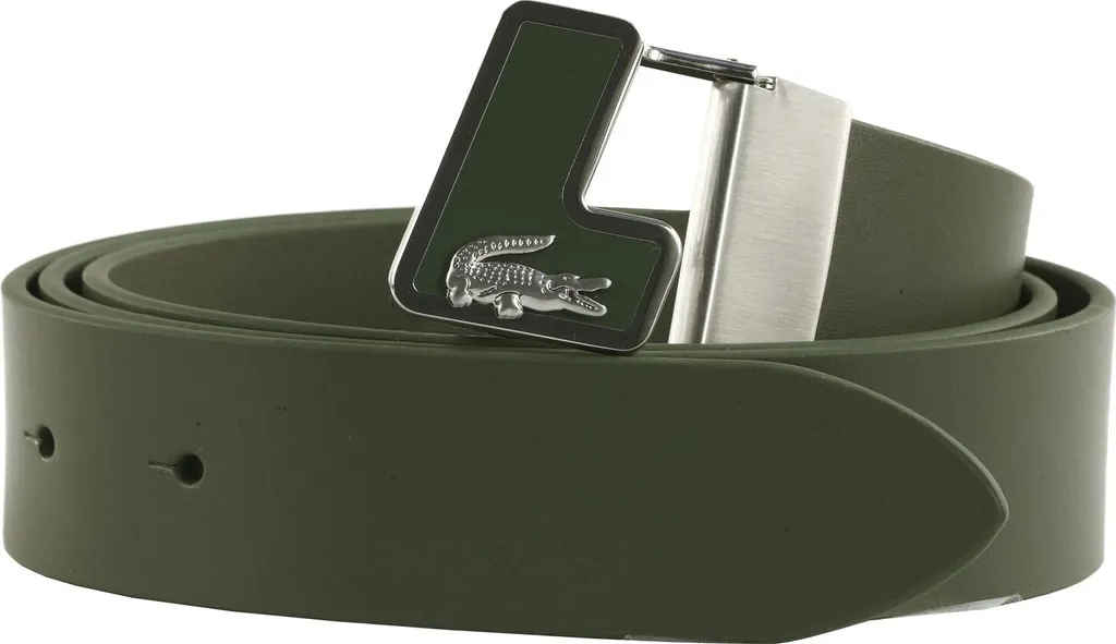 Offerta Cintura Lacoste Pelle Oliva W130 | Miglior Prezzo Online