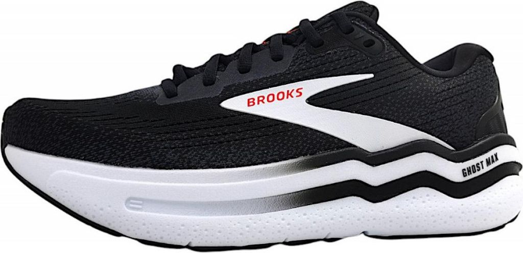 Brooks Ghost Max 2 Sportschuhe Herren Trainingsschuhe Laufschuh Schwarz, Schuhgröße:EUR 48 | US 13