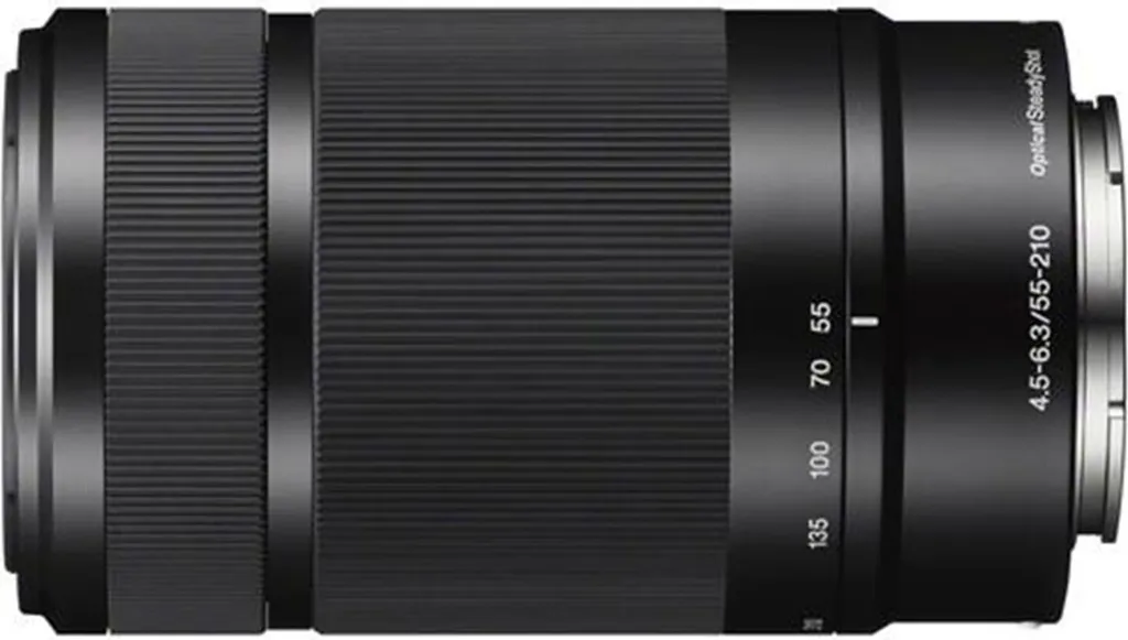 Objectif Sony SEL55210 Noir avec Stabilisation Optique Intégrée - 10