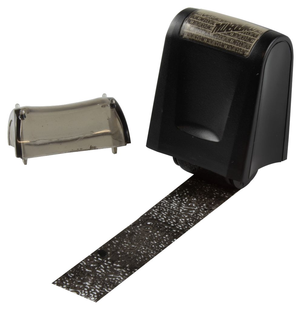 Stylex 31258 - Datenschutz-Stempel, Roll-Stempel 17 mm Produktbild 