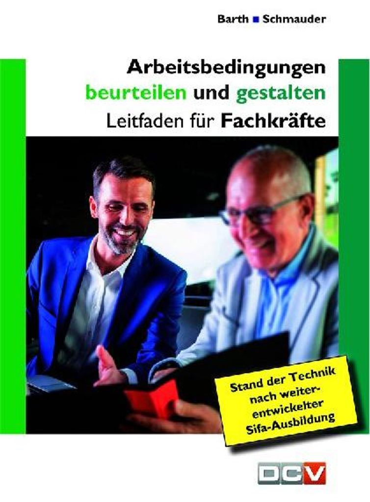 Arbeitsbedingungen beurteilen und gestalten Produktbild 