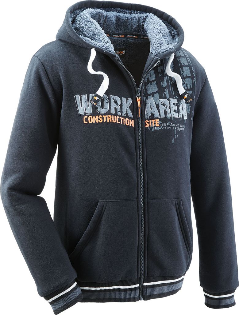 terratrend Job Bekleidung 61361-1000 TTJ Sweatjack zwart, Productafbeelding 
