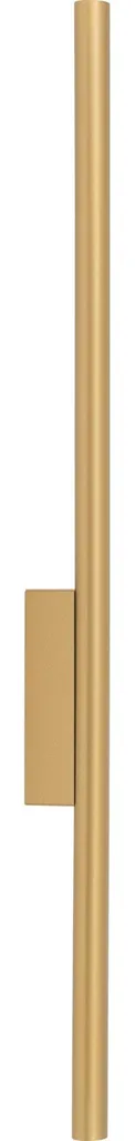Lampe tube Nowodvorski Laser 2 dorée satinée G9 finition luxe