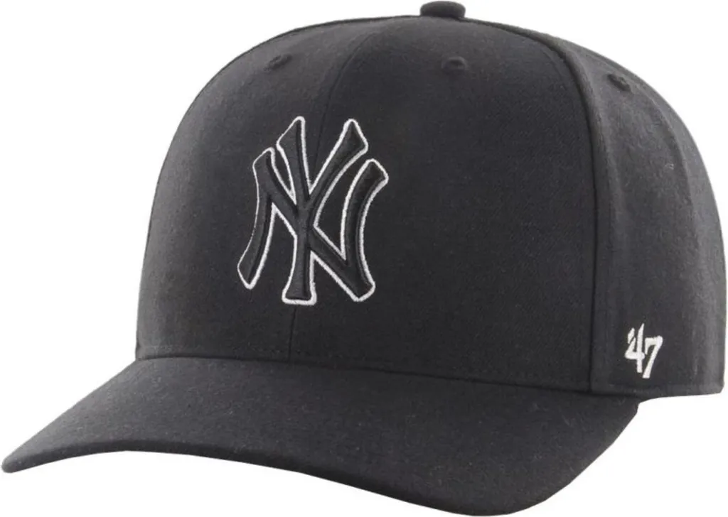 Bonnet Hiver New York Yankees 47 Brand Cold Zone pour le Froid Noir