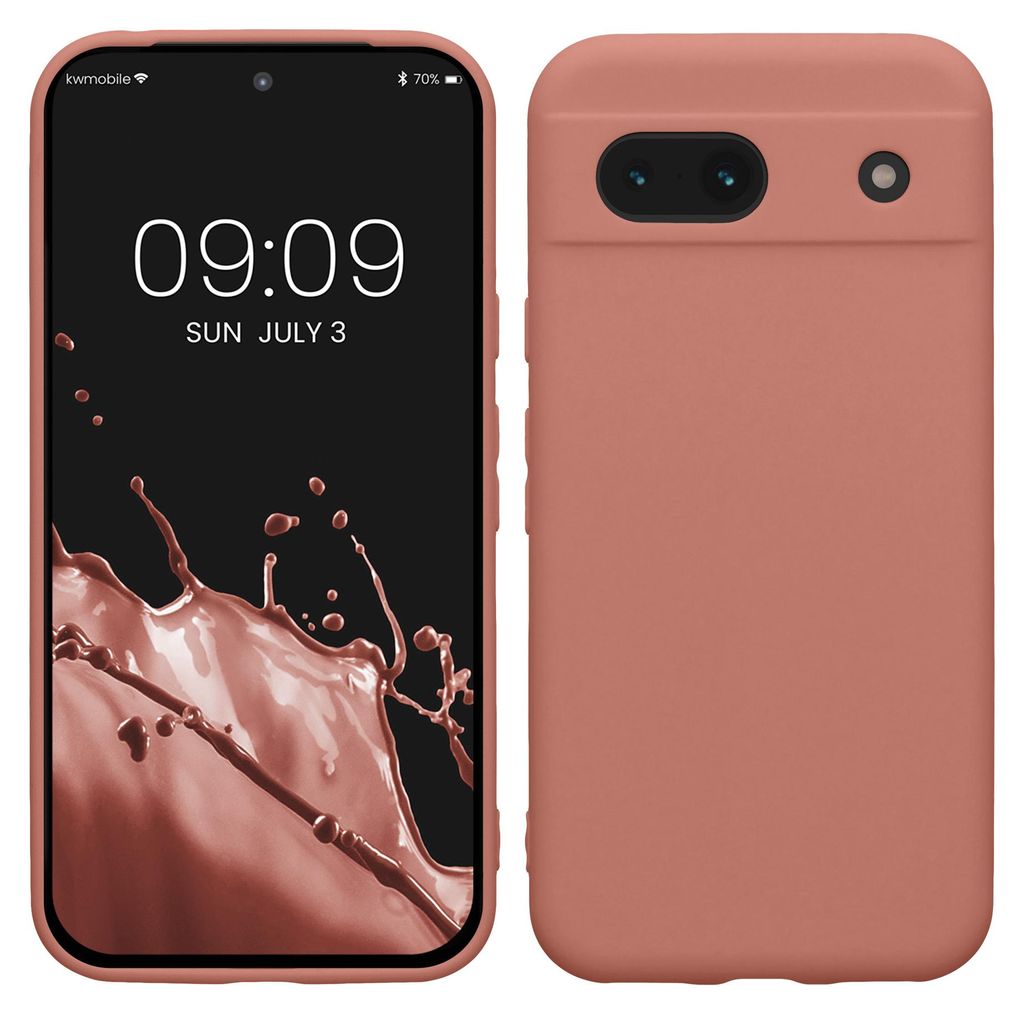kwmobile Handyhülle für Google Pixel 8a Hülle - weiches Produktbild 