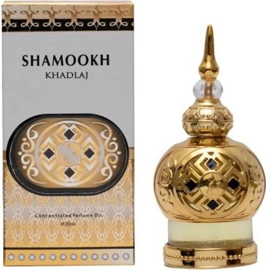 Khadlaj Shamookh Gold Huile de Parfum 20ml - Essence Concentrée Orientale