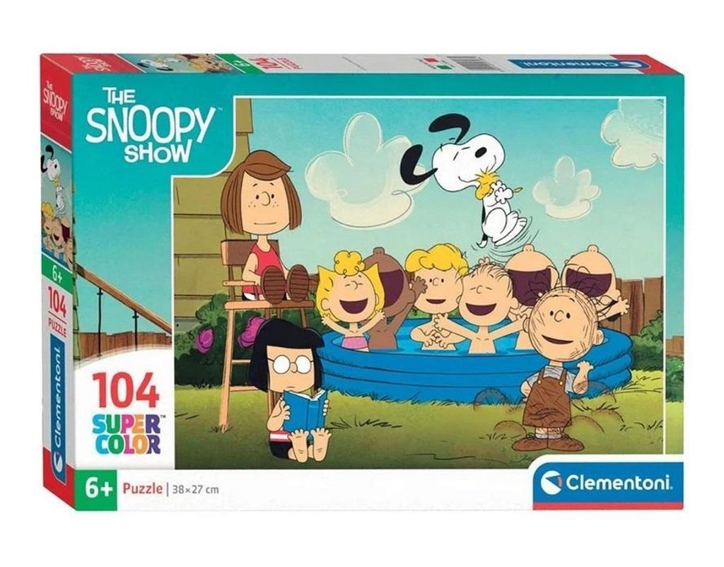 Clementoni Jigsaw Puzzle Erdnüsse Snoopy, 104st.