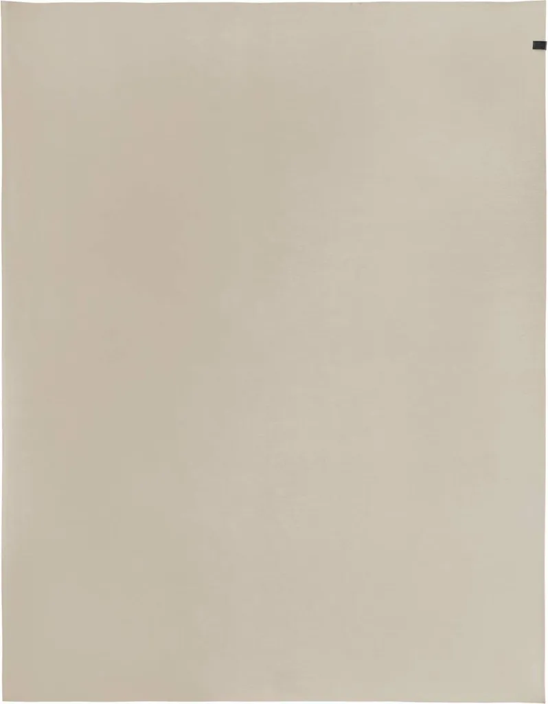 Nappe Beige en Tissu Durable 140 x 260 cm - Style SCHÖNER WOHNEN