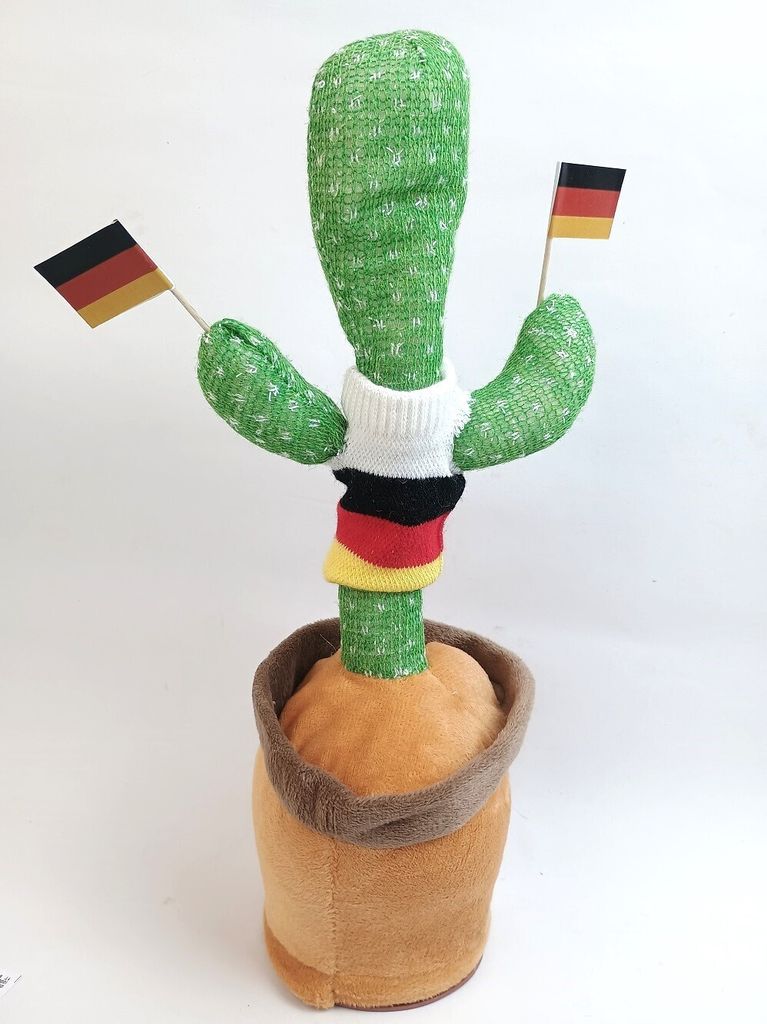 tanzender Laber Kaktus Deutschland Fuball WM EM spricht