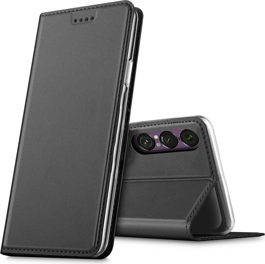 Handy Hülle Sony Xperia 1 VII Book Case Schutzhülle Tasche Slim Flip Cover Etui