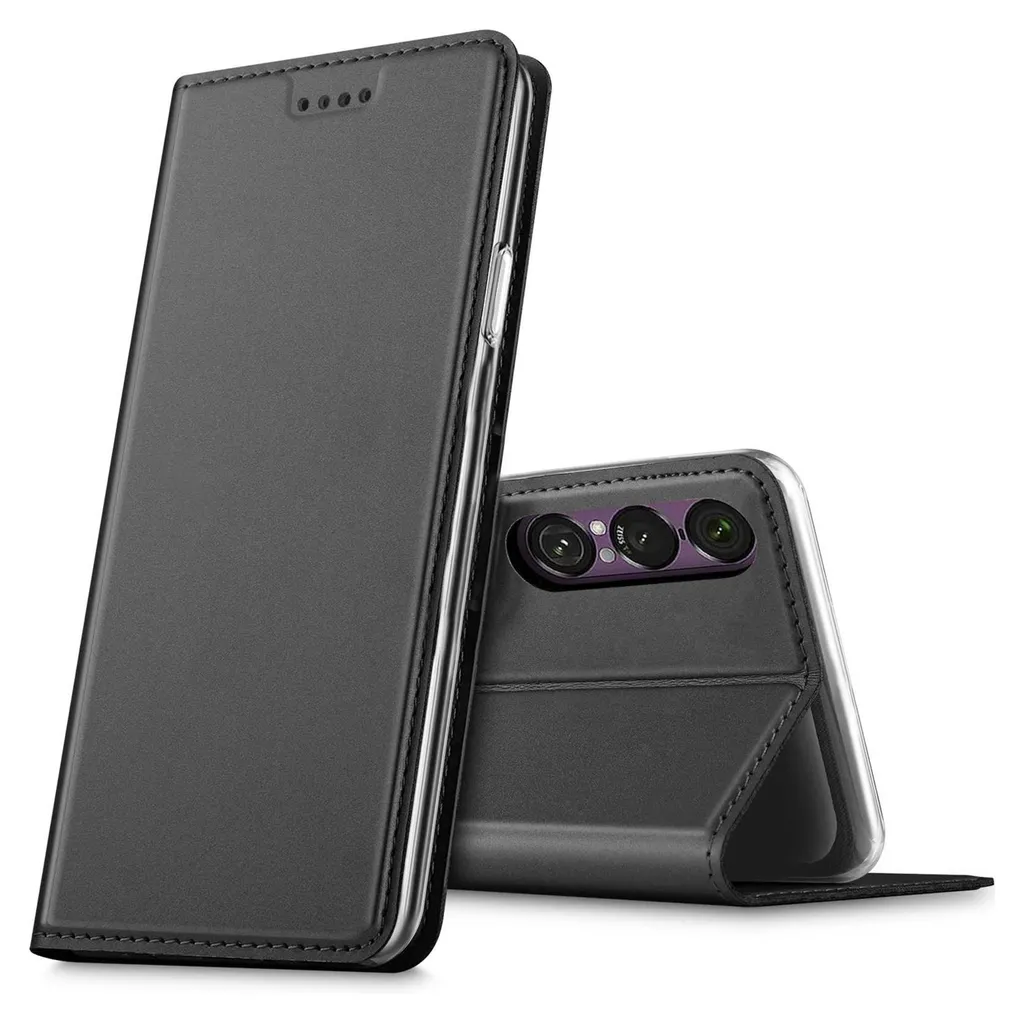 Coprire il telefono cellulare Sony Xperia 1 VII Book Case Custodia protettiva Cover Slim Flip Cover Case