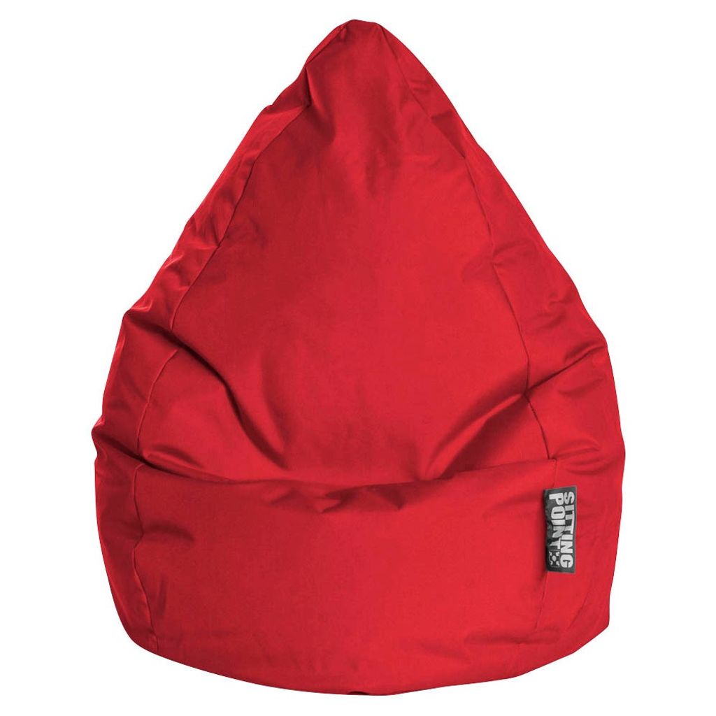 Sitting Point BeanBag Brava XL 70 x 110 cm,  Tomate Produktbild 