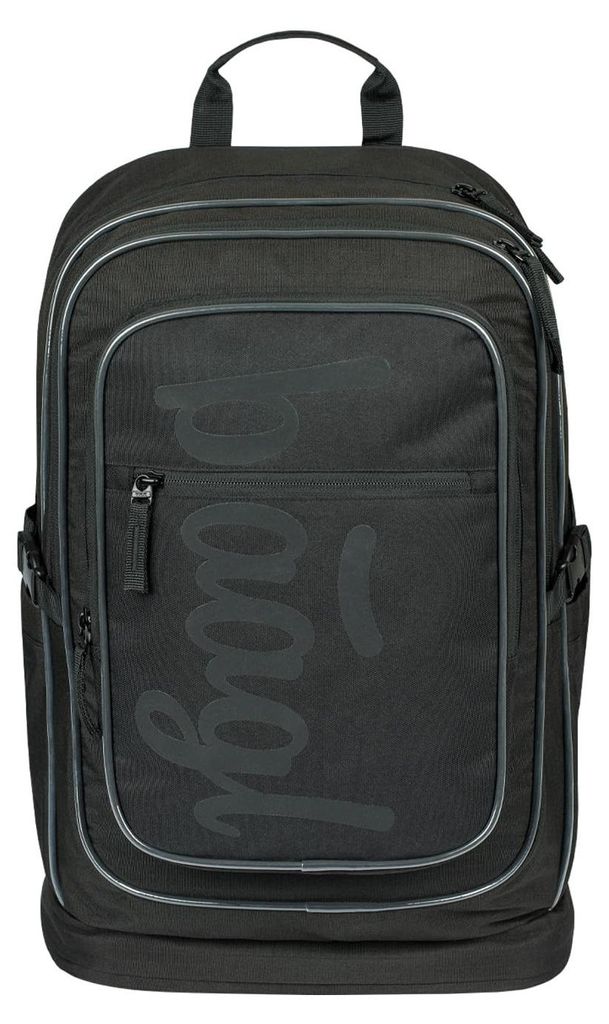 BAAGL Sac à dos scolaire Cubic Uni Noir Image du produit 