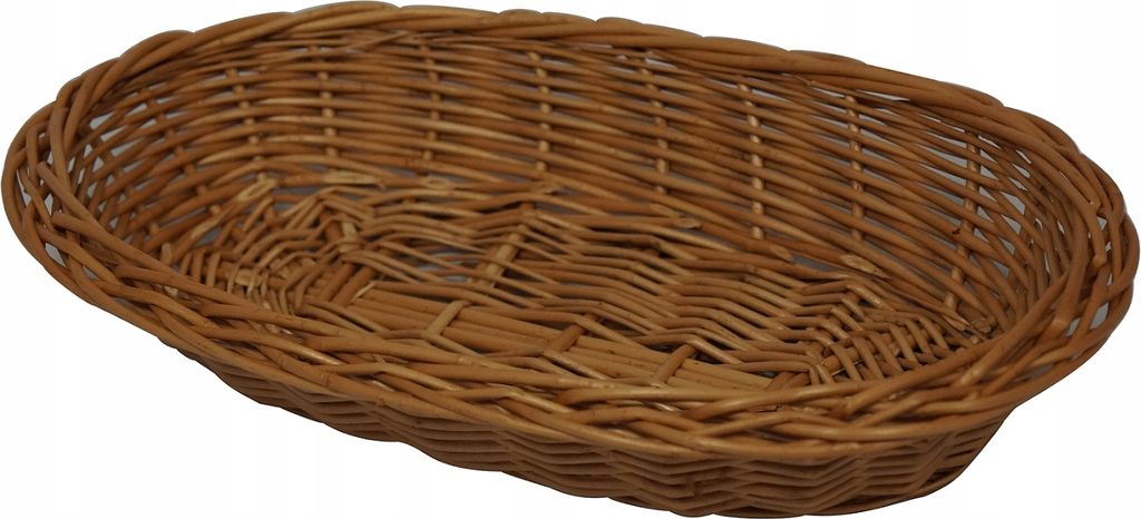 Weidenkorb für Brot Gebäck Besteck OVAL Produktbild 