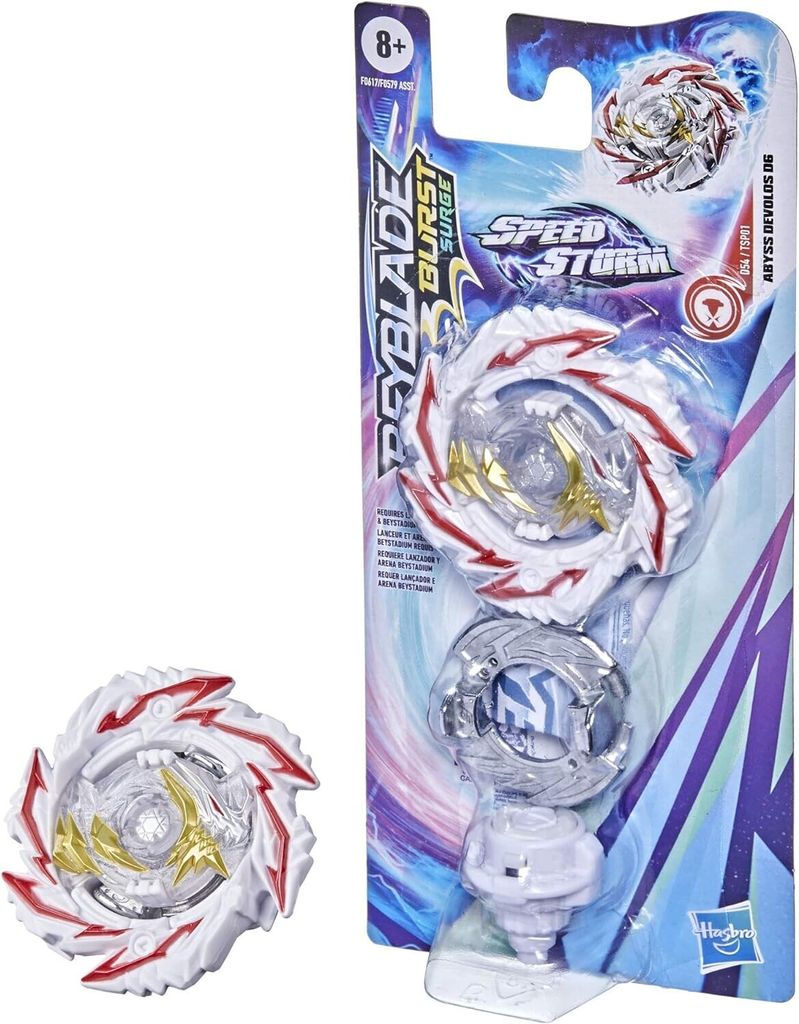Beyblade-Kreisel Burst Surge Speedstorm - Modell Abyss Devolos D6
