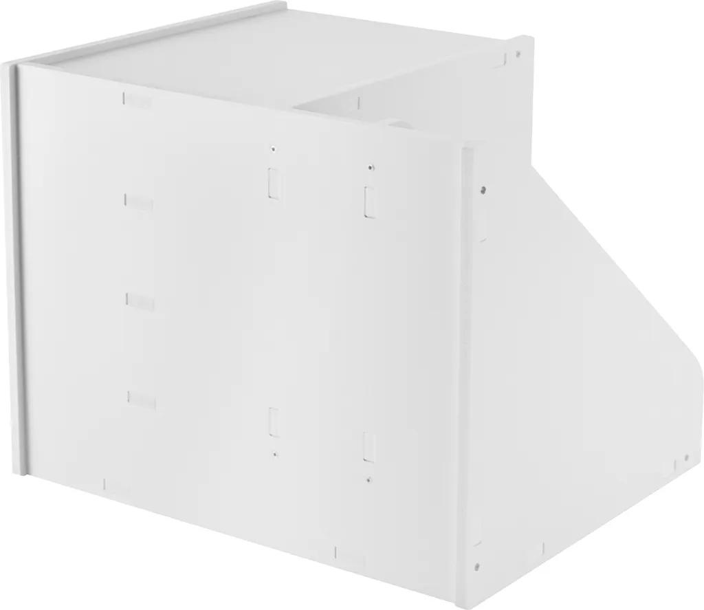 Organiseur de bureau blanc 4+2 compartiments pour tri de documents