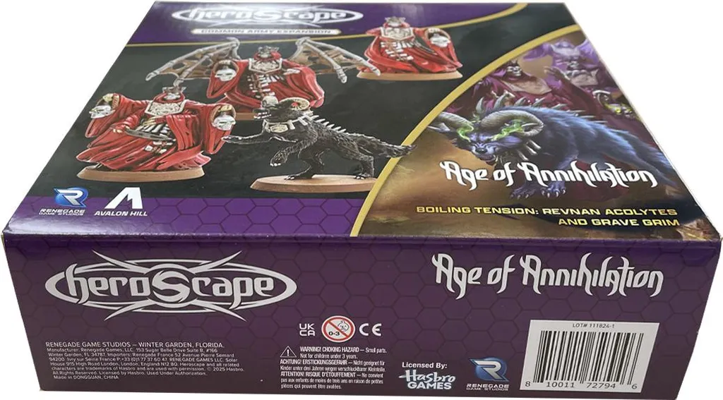 Kit Heroscape Revnan Acolytes & Grave Grim pour Renforcer votre Armée - 2