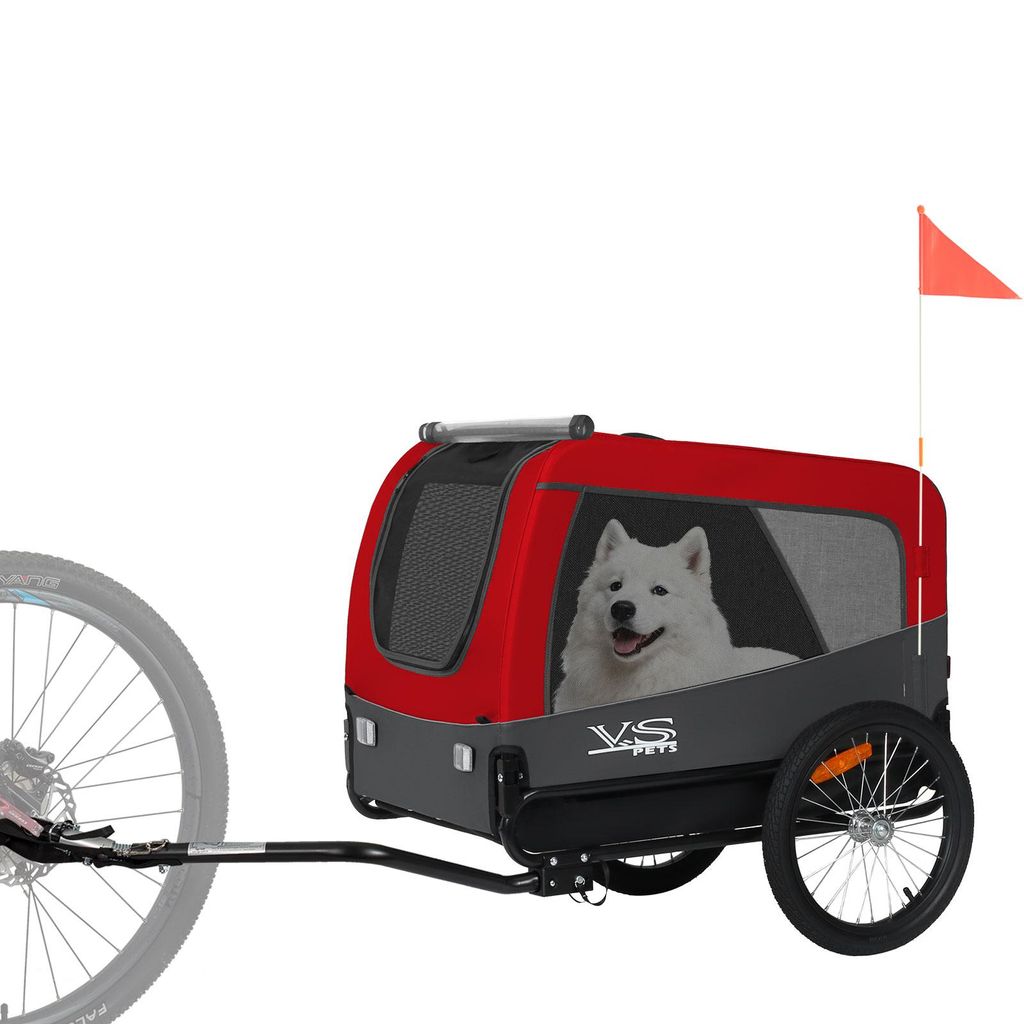 Tiggo VS Pets L Hundeanhänger groß Fahrradanhänger für Produktbild 