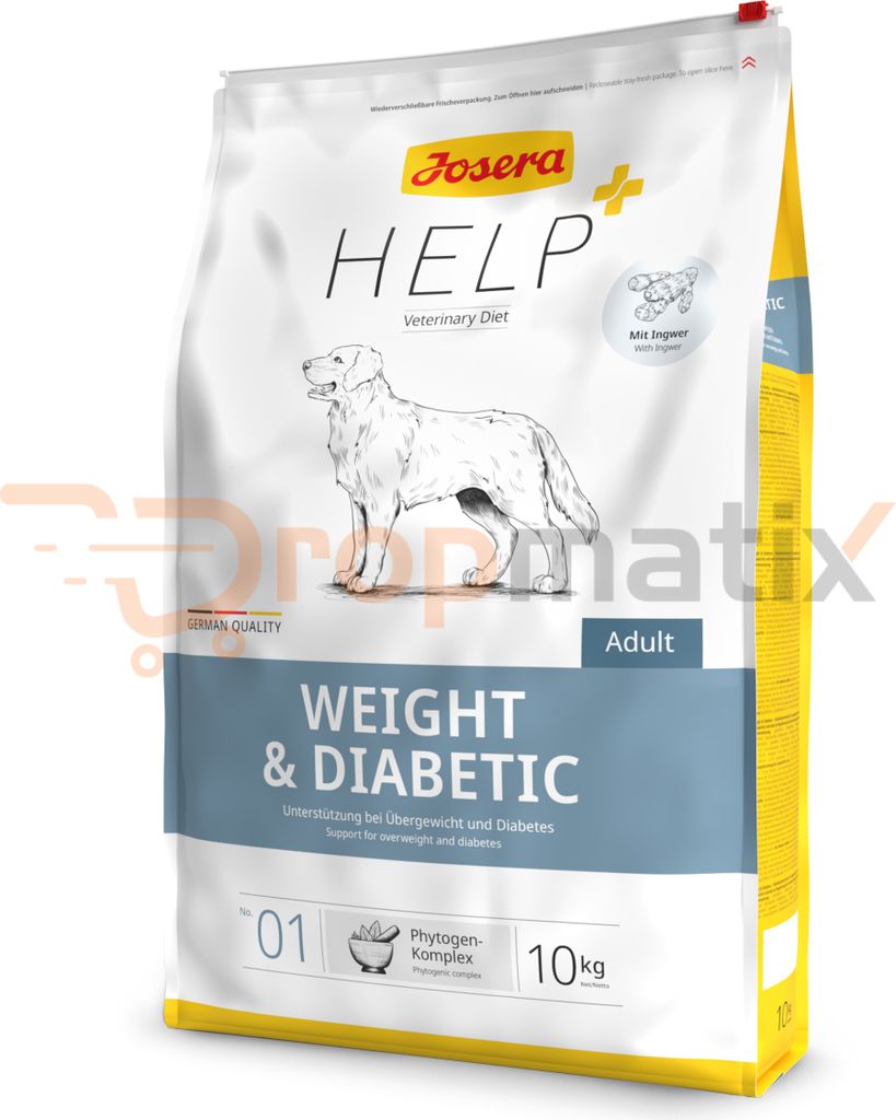 Josera Help 10kg Weight & Diabetic Dog Immagine del prodotto 