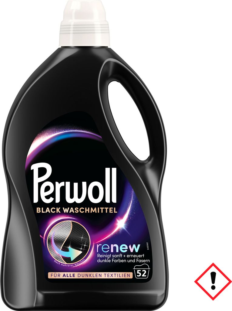 Perwoll Black Waschmittel renew 52WL 2600ml Produktbild 
