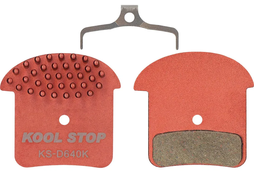 Kool Stop Shimano Saint Aero-Kool Patins de Frein à Disque Rouge et Gris