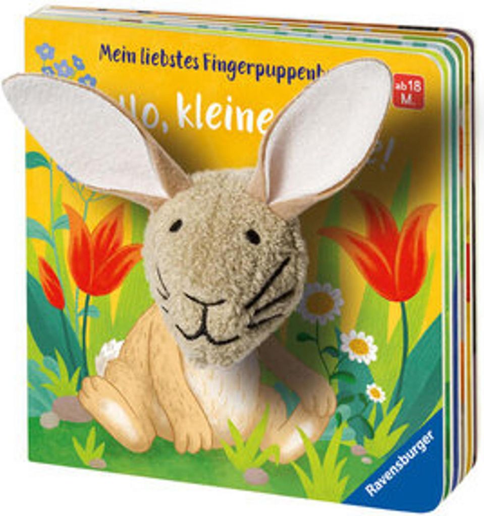 Mein liebstes Fingerpuppenbuch: Hallo, kleiner Hase! Produktbild 