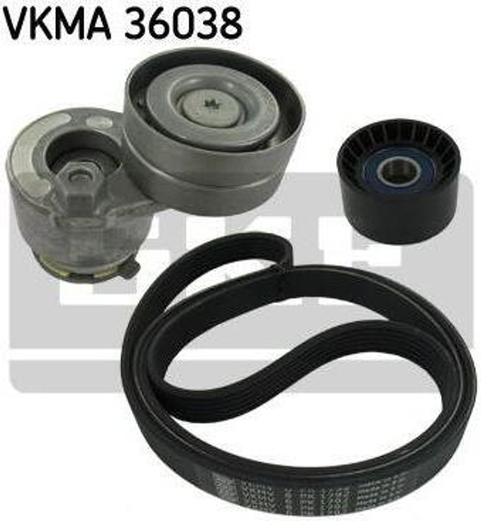 SKF Keilrippenriemensatz für Mitsubishi Nissan Opel Renault Volvo