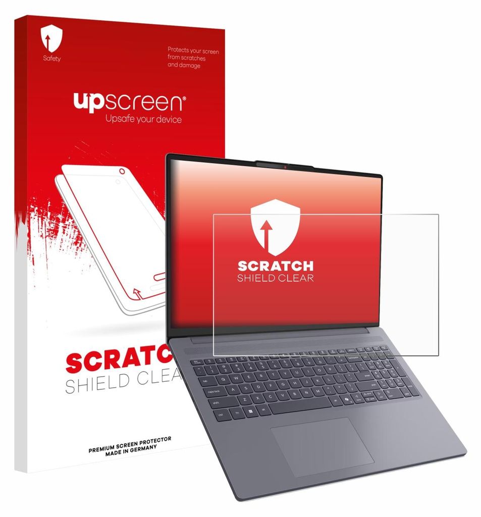 upscreen Schutzfolie für Lenovo IdeaPad Slim 3i Gen 11 16" Displayschutz Displayschutzfolie Folie Klar Transparent