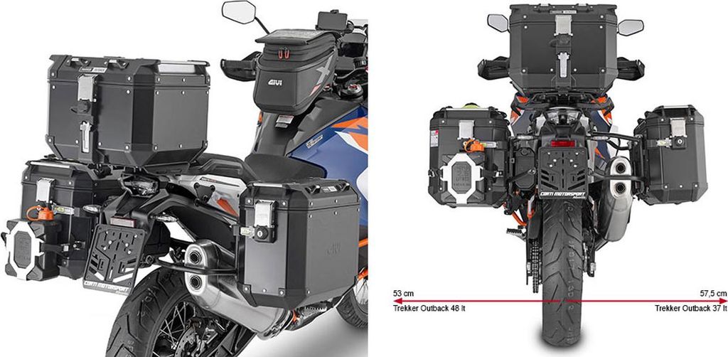GIVI PLO7713CAM PL ONE-FIT Monokey Cam-Side Seitenhalterungen