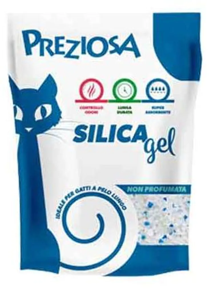 Litière pour chats en gel de silice 6,5 kg idéale pour un intérieur frais