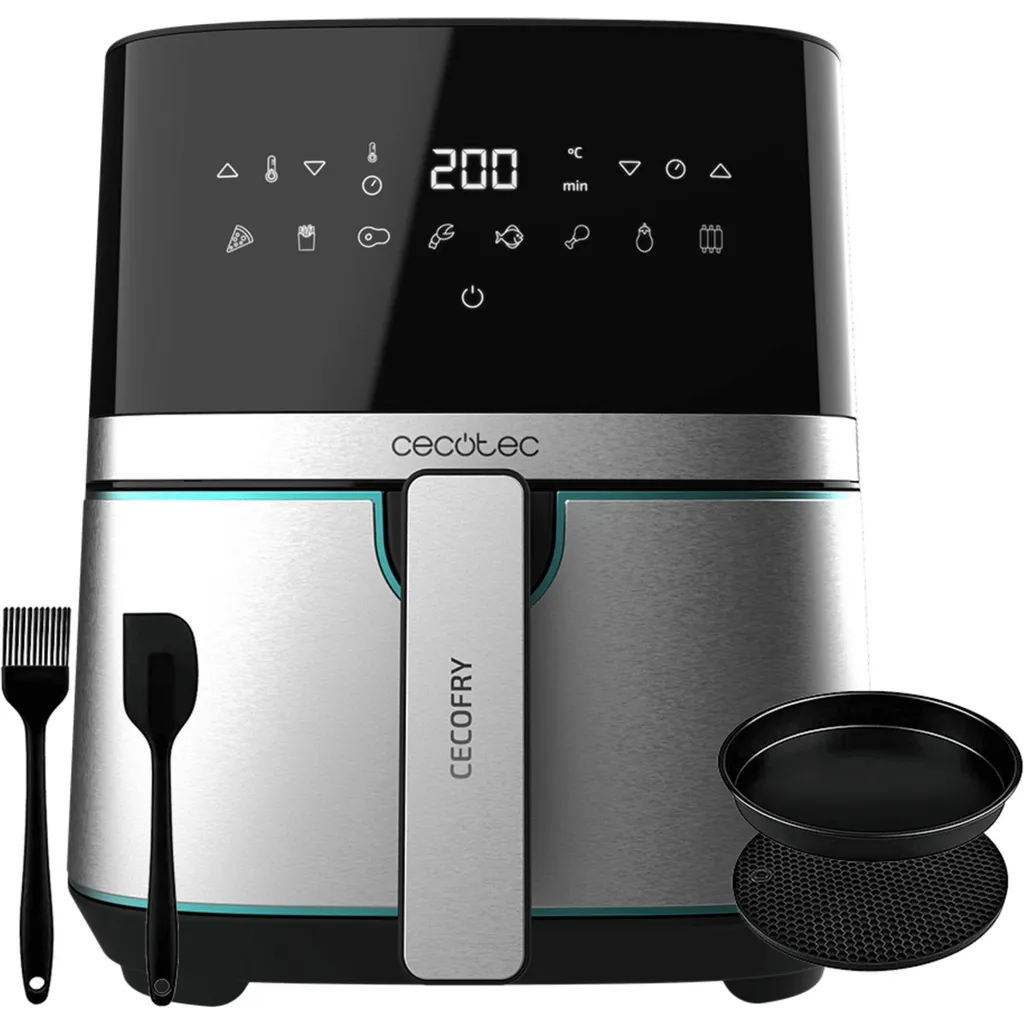 Friteuse air chaud Cecofry 5500 Pro avec kit accessoires en silicone