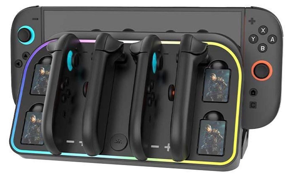 Für Nintendo Switch 2 Joy-Con Wandladestation mit RGB Produktbild 