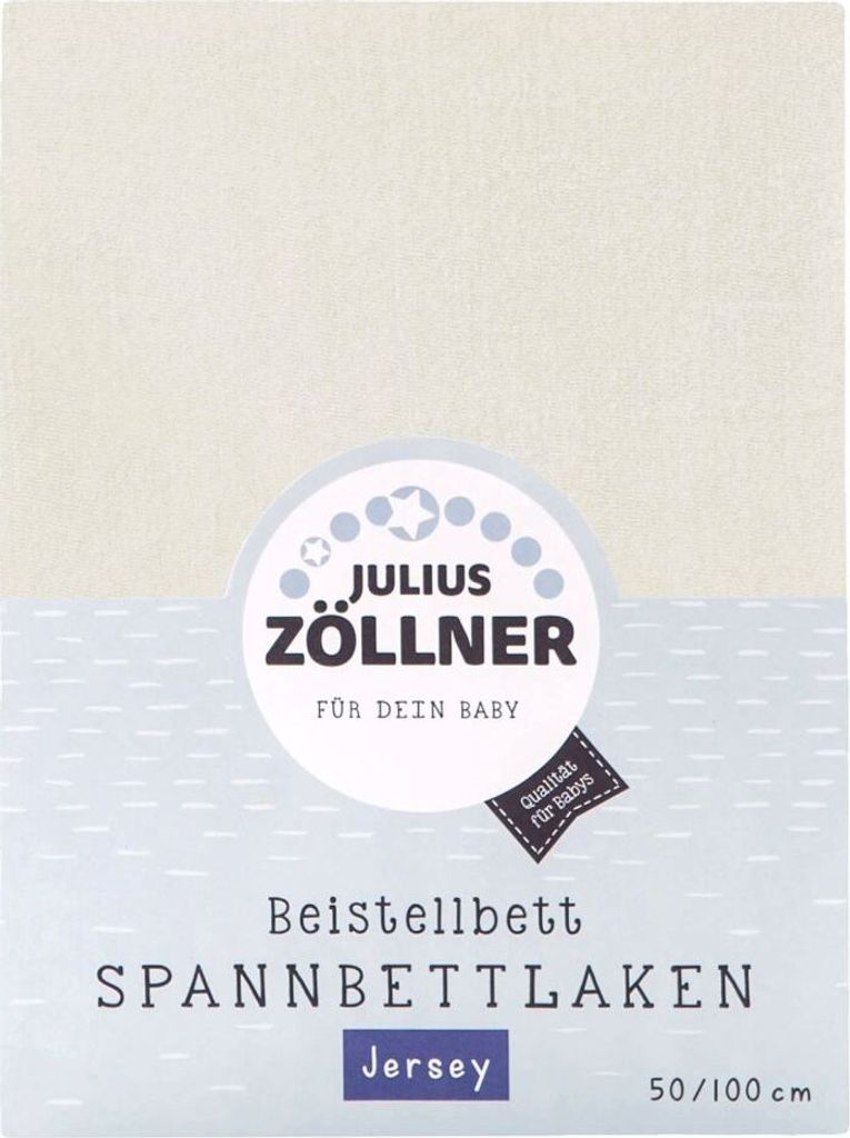 Julius Zöllner Spannbetttuch für Beistellbett 50 x 100 cm Produktbild 