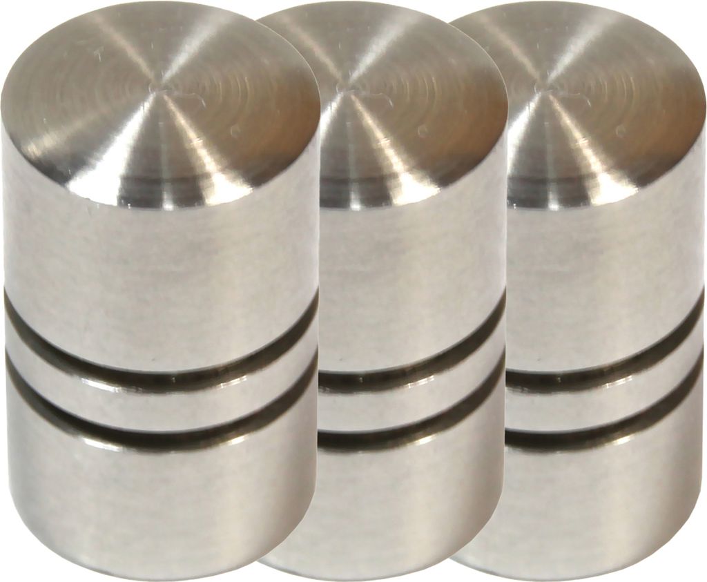 Edelstahl Möbelgriff Set 3 Stück MG 852010 Schubladengriff Schranktürengriff Knopf