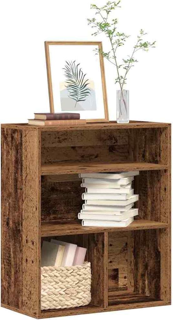 Möbel Bücherregal Altholz-Optik 60x30x71,5 cm Holzwerkstoff 2025