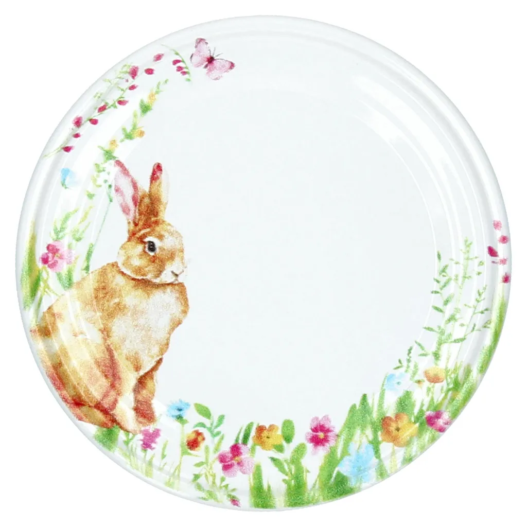 Set 20 Coperchi Decorati TO82 Osterfreude per Marmellate e Miele - 4