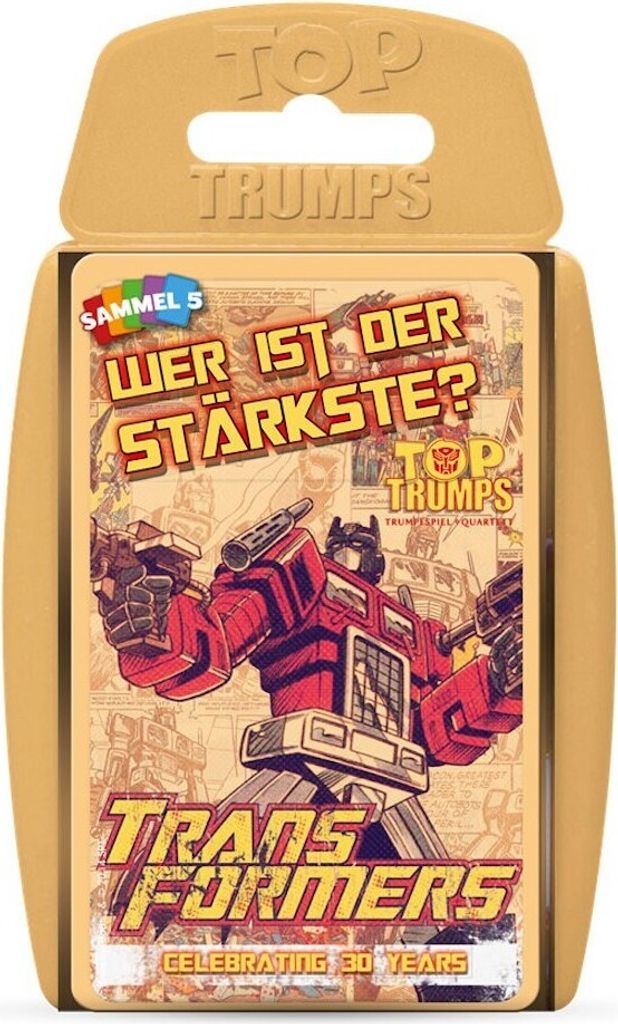 Top Trumps - Transformers retro Kartenspiel Karten Spiel Produktbild 