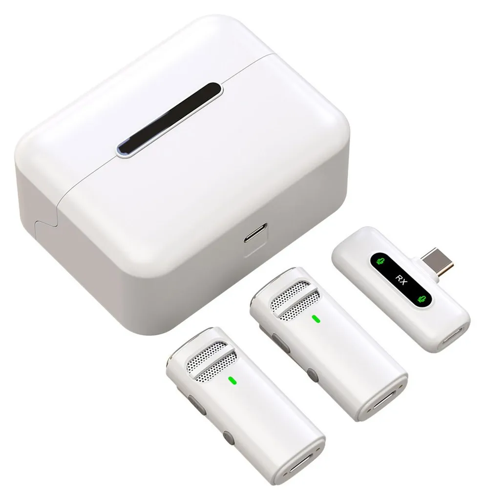 Micro cravate sans fil pour Vlogs et Interviews sur Smartphone et PC