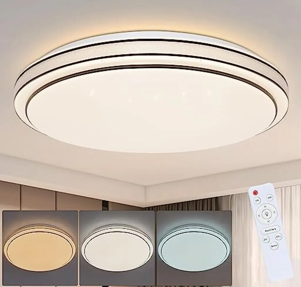 Offerta Lampada LED ZMH 23W Dimmerabile Ø27cm Cielo Stellato