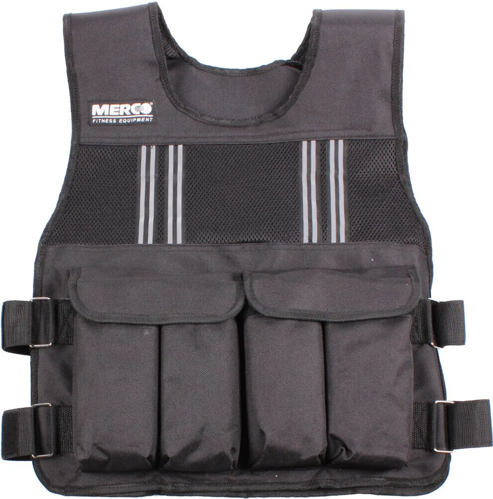 Gilet de lestage Merco LP8091 10 kg avec sangles de maintien nylon