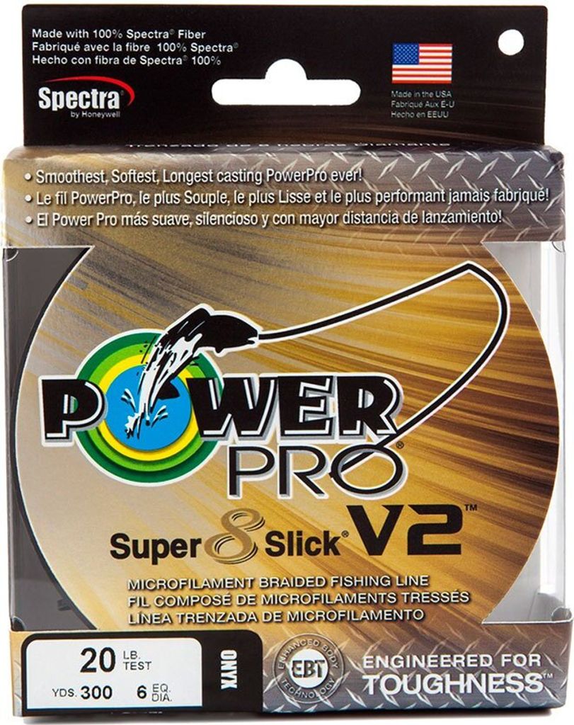 Power Pro Super 8 Slick V2 Cavo intrecciato 275 M Grigio Immagine del prodotto 
