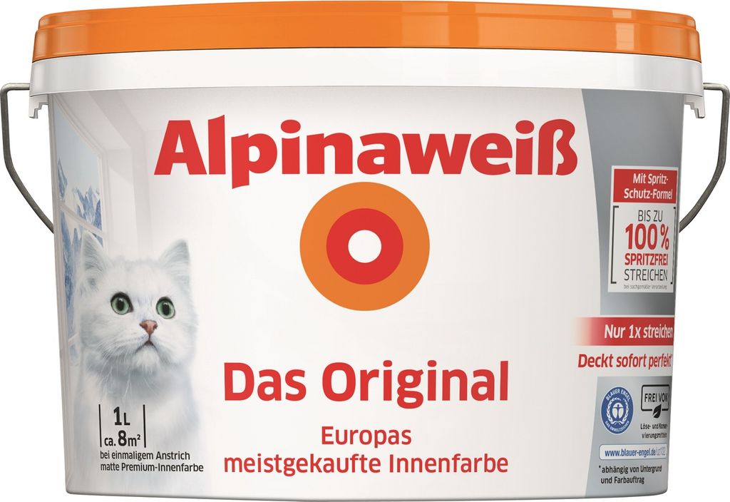 Alpina Alpinaweiß 1 Ltr. Produktbild 